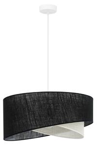 Brilagi - LED Luster na lanku LYRA 1xE27/15W/230V čierna/krémová