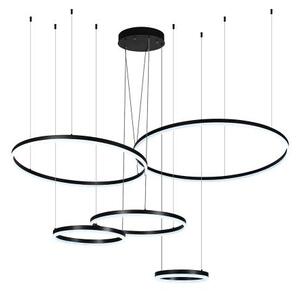 LED Stmievateľný luster na lanku LED/220W/230V 3000-6500K + diaľkové ovládanie