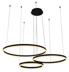 LED Stmievateľný luster na lanku LED/125W/230V 3000-6500K + diaľkové ovládanie