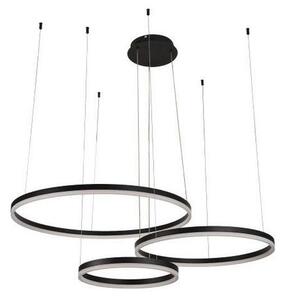 LED Stmievateľný luster na lanku LED/125W/230V 3000-6500K + diaľkové ovládanie