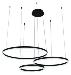 LED Stmievateľný luster na lanku LED/125W/230V 3000-6500K + diaľkové ovládanie
