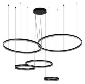 LED Stmievateľný luster na lanku LED/220W/230V 3000-6500K + diaľkové ovládanie