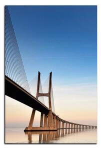 Obraz na plátne - Most Vasco da Gama - obdĺžnik 7245A (90x60 cm )