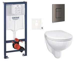 Závesný WC set do ľahkých stien / predstenová montáž GROHE Bau Ceramic SIKOGRSBAUSCAL0