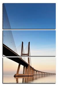 Obraz na plátne - Most Vasco da Gama - obdĺžnik 7245B (90x60 cm )