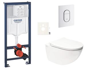 Závesný WC set do ľahkých stien / predstenová montáž SAT Infinitio SIKOGRSIN11ASH0