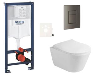Závesný WC set do ľahkých stien / predstenová montáž Glacera Ava SIKOGRSAVASCAL0