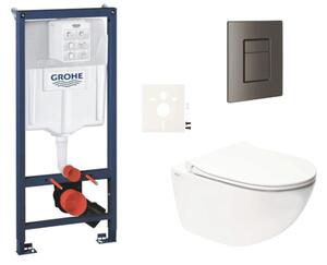 Závesný WC set do ľahkých stien / predstenová montáž SAT Infinitio SIKOGRSIN11SCAL0