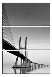 Obraz na plátne - Most Vasco da Gama - obdĺžnik 7245QB (90x60 cm )