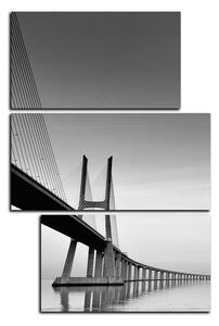 Obraz na plátne - Most Vasco da Gama - obdĺžnik 7245QD (90x60 cm)