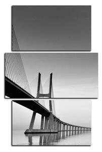 Obraz na plátne - Most Vasco da Gama - obdĺžnik 7245QC (120x80 cm)