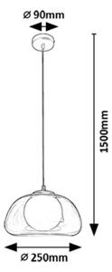 Rabalux 72274 - Luster na lanku ELOWEN 1xG9/5W/230V číra
