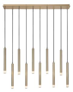 Rabalux 72365 - Luster na lanku RAMIRA 10xG9/5W/230V zlatá