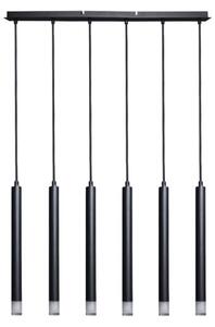 Rabalux 72362 - Luster na lanku RAMIRA 6xG9/5W/230V čierna