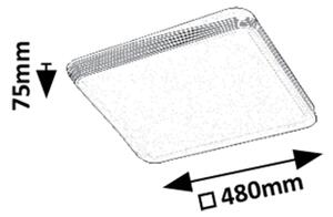 Rabalux 71166 - LED stropné svietidlo DRUZOR LED/40W/230V 3000K