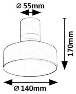 Rabalux 71327 - LED stropné svietidlo OVIDIA LED/16W/230V 3000K biela
