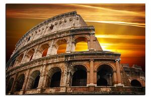 Obraz na plátne - Rímske Koloseum 1206A (100x70 cm)