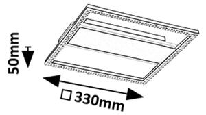 Rabalux 71373 - LED stropné svietidlo DONYA LED/24W/230V 4000K