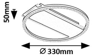 Rabalux 71369 - LED Stropné svietidlo KERSTIN LED/24W/230V 3000K