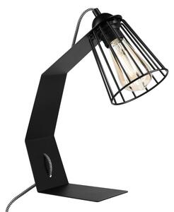 Stolová lampa NANDO 1xE27/15W/230V čierna