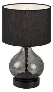 Rabalux 74034 - Stolná lampa PIRELO 1xE14/25W/230V dymová