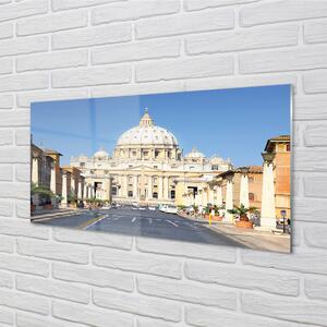 Nástenný panel  Katedrála Rím ulice budovy 100x50 cm