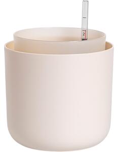 Plastia Samozavlažovací kvetináč Tolita béžová, pr. 16 cm, pr. 16 cm