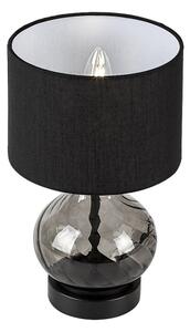 Rabalux 74034 - Stolná lampa PIRELO 1xE14/25W/230V dymová