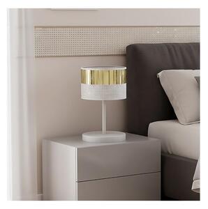 Stolová lampa LUX 1xE27/15W/230V biela/zlatá