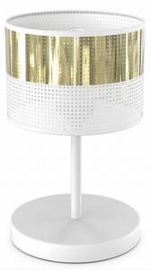 Stolová lampa LUX 1xE27/15W/230V biela/zlatá