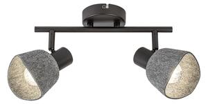 Rabalux 73006 - Bodové svietidlo FARELIA 2xE14/10W/230V