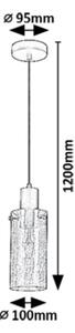 Rabalux 72037 - Luster na lanku FUMEA 1xE27/60W/230V