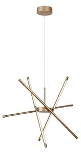Rabalux 72339 - LED Luster na lanku HENLI2 LED/40W/230V 3000K zlatá