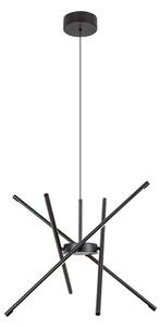 Rabalux 72338 - LED Luster na lanku HENLI2 LED/40W/230V 3000K čierna