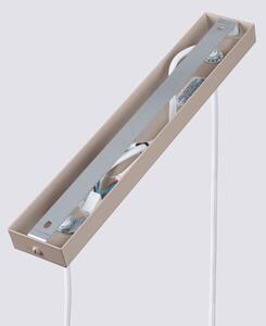 Brilagi - LED luster na lanku CRESTO 2xGU10/10W/230V taupe