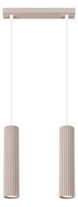 Brilagi - LED luster na lanku CRESTO 2xGU10/10W/230V taupe