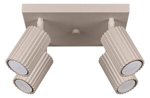 Brilagi - LED bodové svietidlo CRESTO 4xGU10/10W/230V taupe