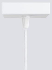 Sollux SL.1535 - Luster na lanku KARBON 1xGU10/10W/230V biela