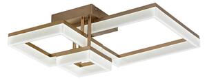 Rabalux 71384 - LED Stropné svietidlo AMILIA LED/22W/230V 3000/4000/6500K zlatá