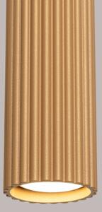 Sollux SL.1556 - Luster na lanku KARBON 3xGU10/10W/230V zlatá