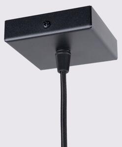 Sollux SL.1573 - Luster na lanku KARBON 1xGU10/10W/230V čierna