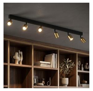 LED Bodové svietidlo TOP 6xGU10/10W/230V zlatá/čierna