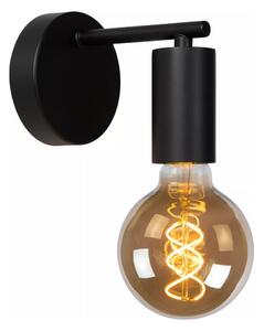 Lucide 21221/01/30 - Nástenná lampa LEANNE 1xE27/40W/230V čierna