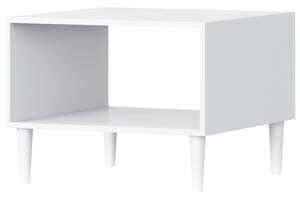 Konferenčný stolík DULLUM 60x60cm, biely