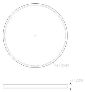 Zuma Line MS748400R-BK - LED RGBW Stm. sviet. COLIS 32W/230V + LED/8W čierna + DO