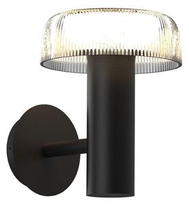 Zuma Line WT33111 - LED Solárna nástenná lampa BLUET LED/2,5W/2000mAh IP44 čierna