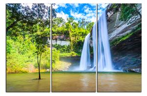 Obraz na plátne - Huai Luang vodopád 1228B (150x100 cm)