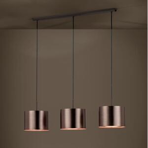 Eglo 39357 - Luster na lanku SAGANTO 1 3xE27/60W/230V medená