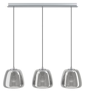 Eglo 39667 - Luster na lanku ALBARINO 3xE27/40W/230V dymová