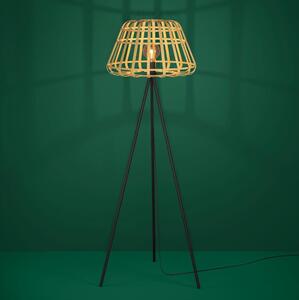 Eglo 390155 - Stojacia lampa MONTEZUELO 1xE27/40W/230V bambus